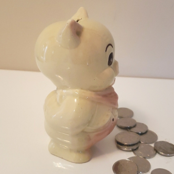 Vintage Porky Pig ceramic Bank EUC - Picture 6 of 8